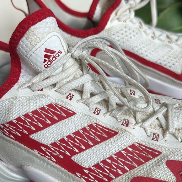 Adidas Impact FLX Men’s Training Shoes – White/Red, Size 9.5 US - Picture 2 of 9